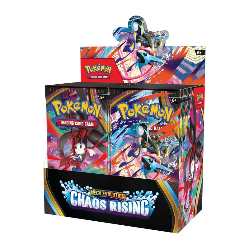 Pokémon TCG: Mega Evolution-Chaos Rising Booster Display Box (36 Packs) (1)