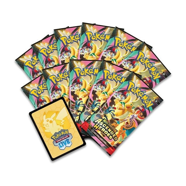 Pokemon TCG Mega Evolution Ascended Heroes Elite Trainer Box detail
